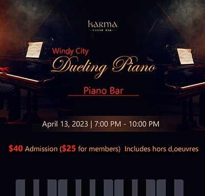 Karma Windy City Dueling Pianos Piano Bar Event, April 13, 2023