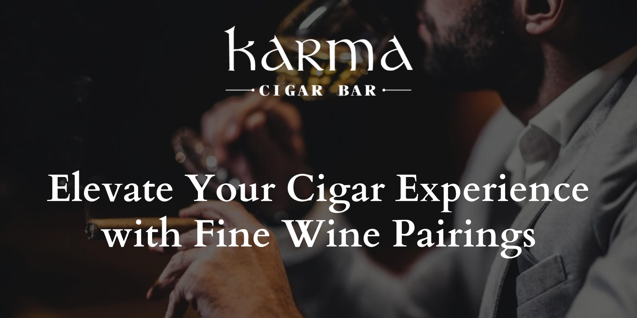 Elevate your cigar experience with fine wine pairings