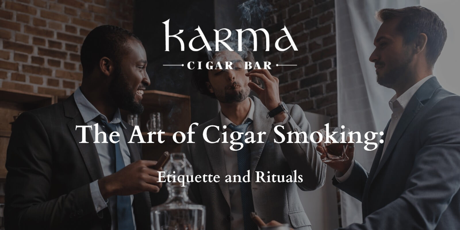 art of cigar smoking