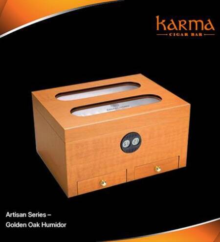 Artisan Series – Golden Oak Humidor