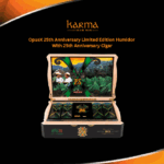 OpusX 25th Anniversary Limited Edition Humidor With 25th Anniversary Cigar
