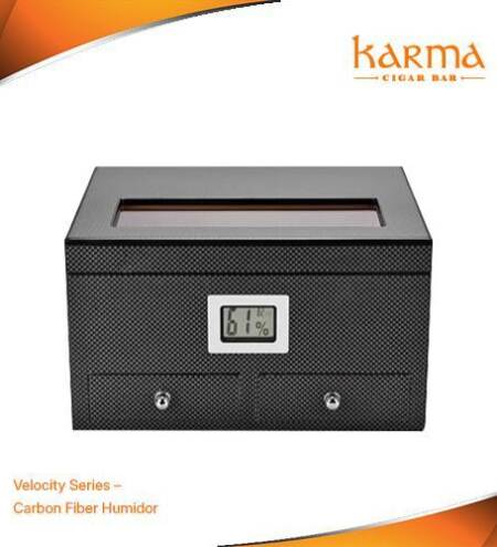 Velocity Series – Carbon Fiber Humidor