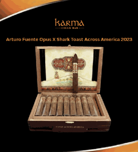 Arturo Fuente Opus X Shark Toast Across America 2023