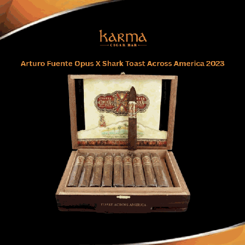 Arturo Fuente Opus X Shark Toast Across America 2023
