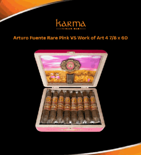 Arturo Fuente Rare Pink VS Work of Art