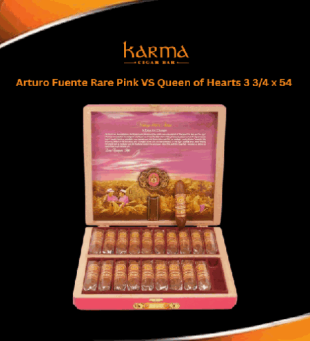 Arturo Fuente Rare Pink VS Queen of Hearts