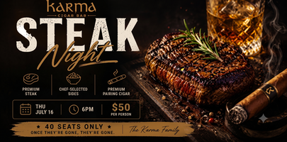 Steak Night at Karma