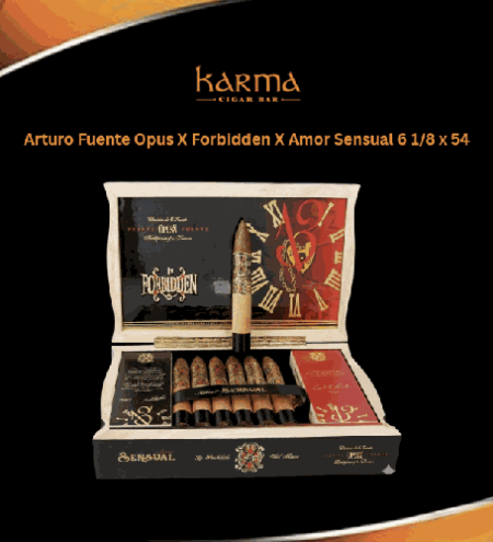 Arturo Fuente Opus X Forbidden X Amor Sensual