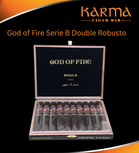 God of Fire Serie B Double Robusto