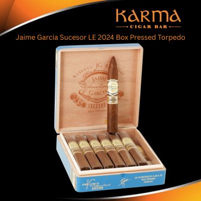 Jaime Garcia Sucesor LE 2024 Box Pressed Torpedo