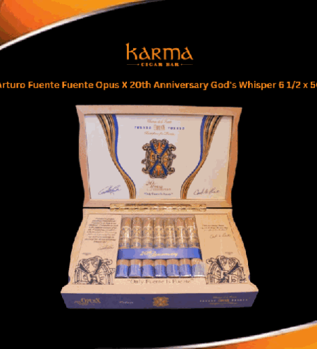 Arturo Fuente Fuente Opus X 20th Anniversary Gods Whisper