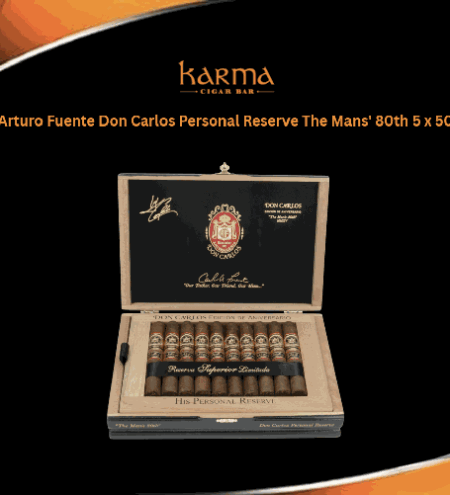 Arturo Fuente Don Carlos Personal Reserve The Mans 80th