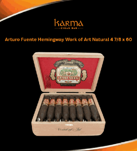 Arturo Fuente Hemingway Work of Art Natural