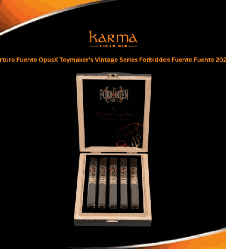 Arturo Fuente OpusX Toymakers Vintage Series Forbidden Fuente Fuente 2021