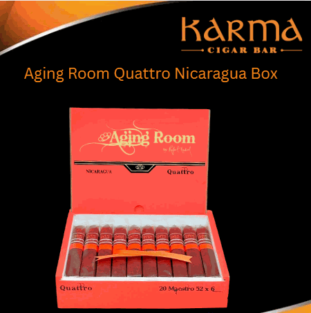 Aging Room Quattro Nicaragua Maestro Belicoso