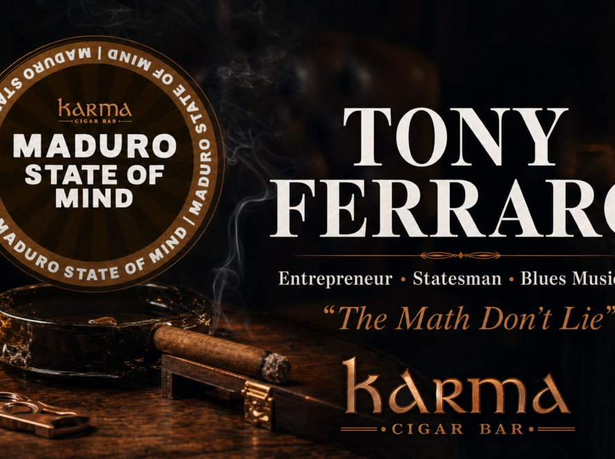 Tony Ferraro entrepreneur statesman Maduro State of Mind Karma Cigar Bar Merrillville Indiana